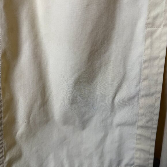 Vintage London Fog Womens Trench Coat Size 8 Petite Yellow Swing Jacket Overcoat - Picture 11 of 15